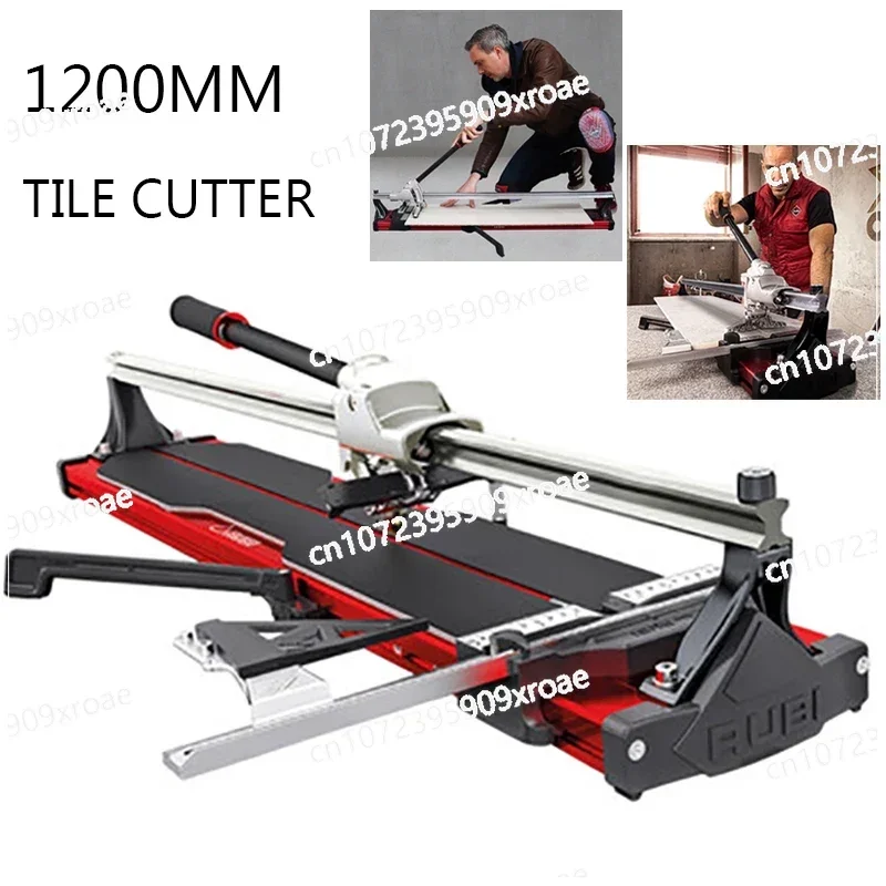 Type X-one-1200 Enhanced Manual Tile Cutter Floor Tile Ceramic Tile Push Knife High Precision Broach Breaking Force 750kg