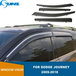 Door Visor For Dodge Journey 2009 2010 2011 2012 2013 2014 2015 2016 2017 2018 Car Side Window Visor Guard Vent Rain Guard SUNZ