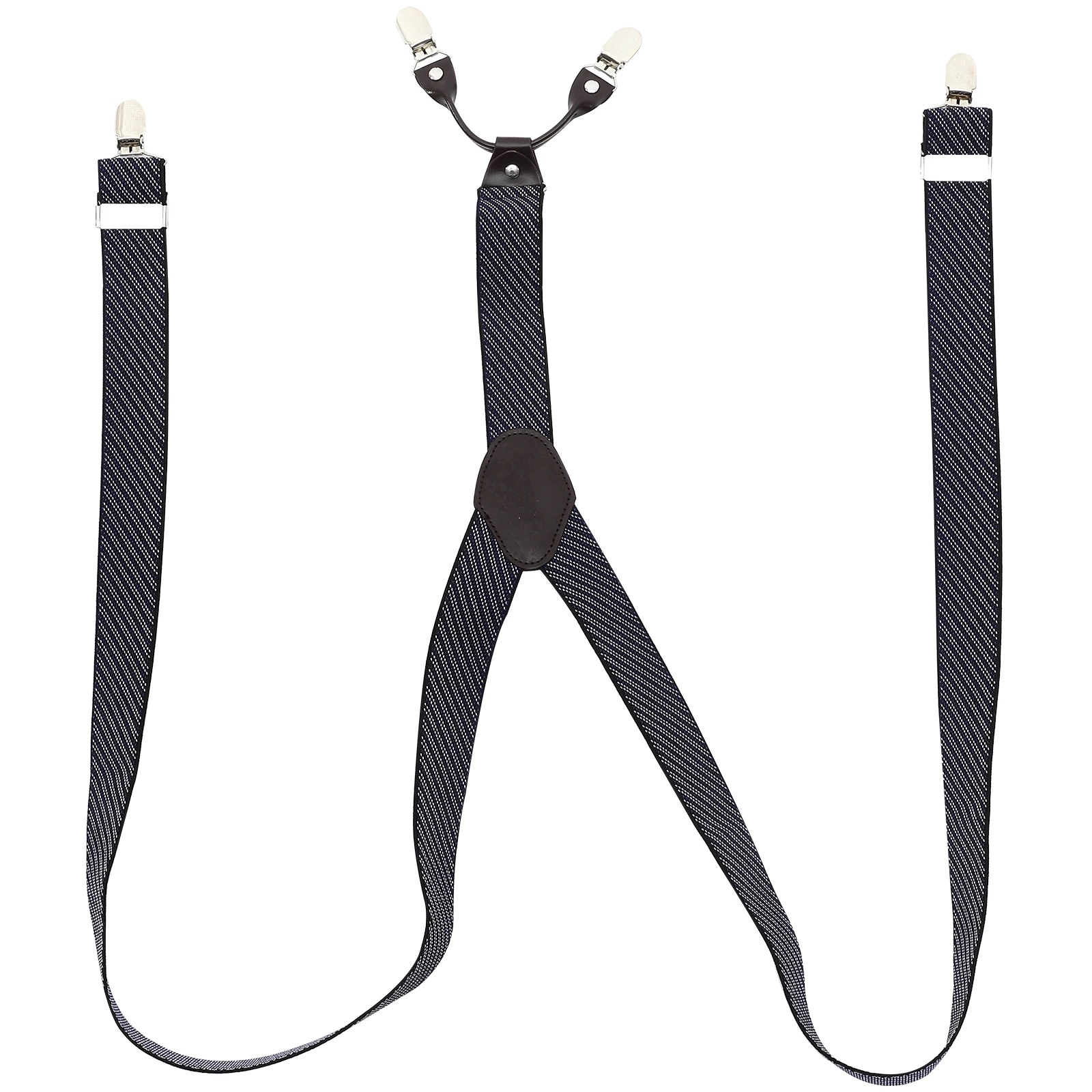 

Elastic Strap for Men Clip Suit Suspender Heavy Duty Adjustable Suspenders Comfortable Pant Straps Durable Jean Pant