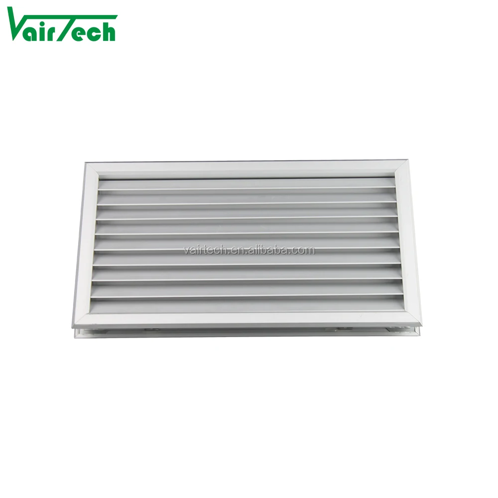 18x12inch(450x300mm)Decorative adjustable aluminum vent grille bathroom door ventilation