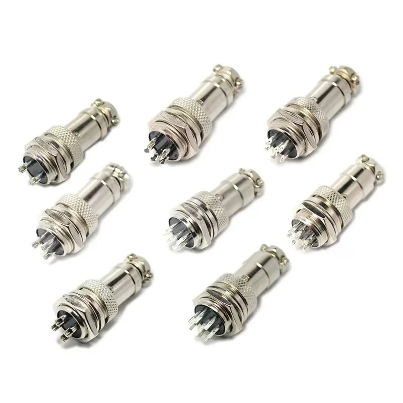 

2 3 4 5 6 7 8 9 10 Pin Connector Male Female Butting Wire Cable Circular Aviation Socket Plug