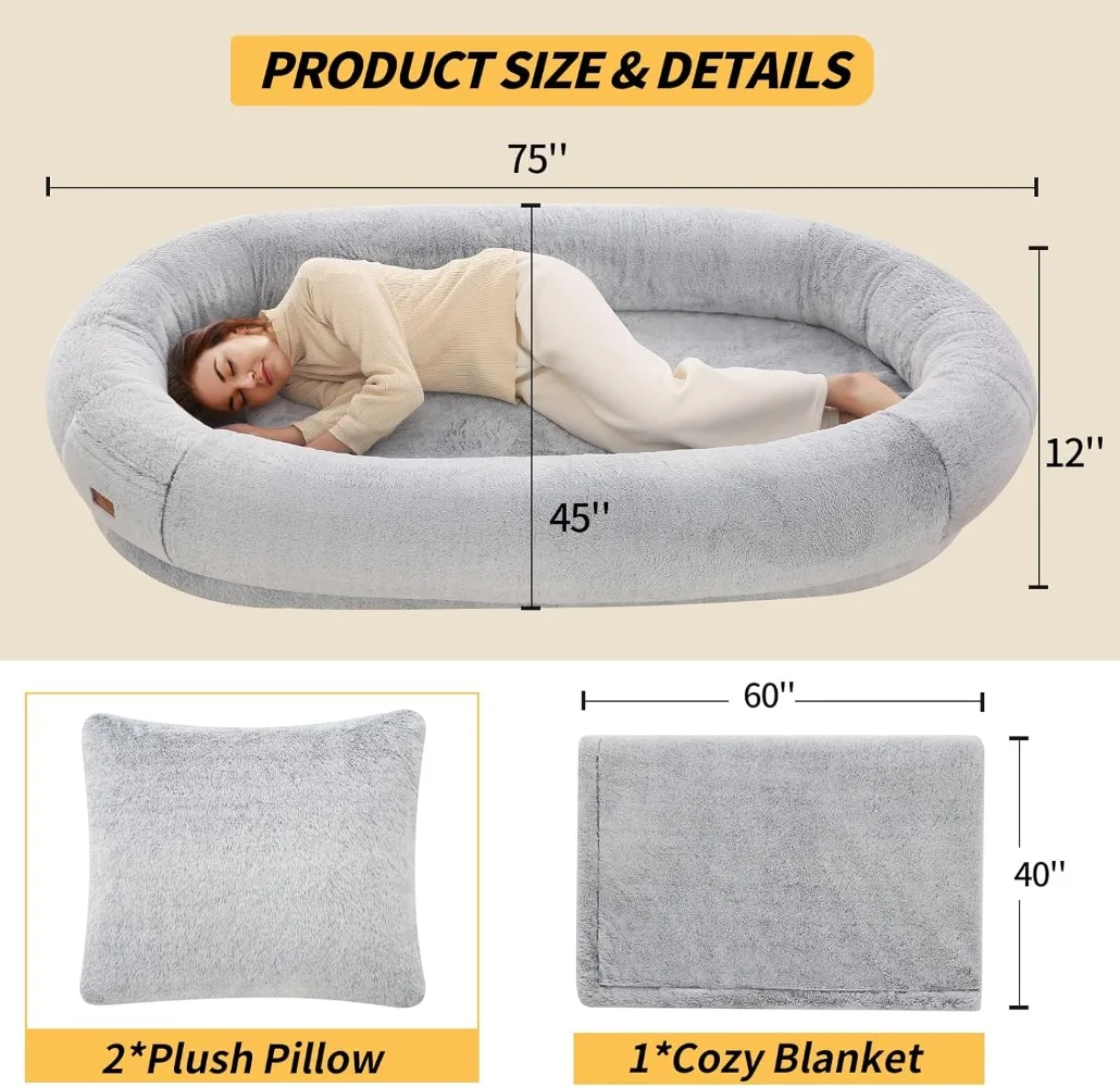 ShinHye Human Dog Bed, 75