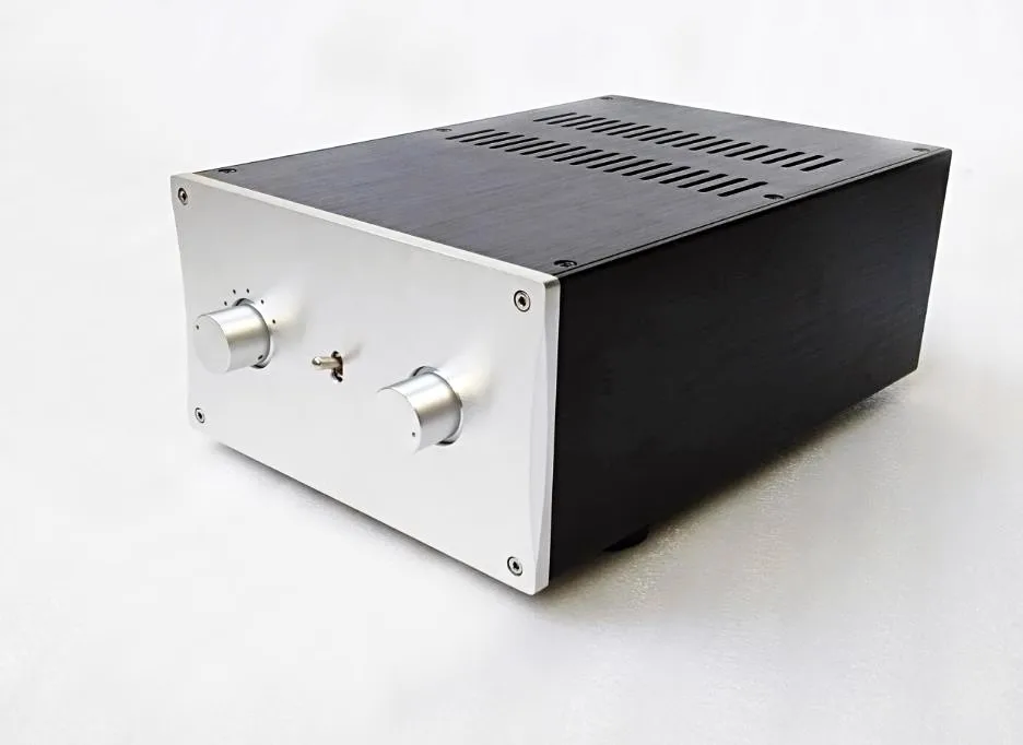 

BRZHiFi aluminum Home Theater Sound power amplifier Driver Board Chassis Tube Preamp shell DAC case Power supply case 2212S