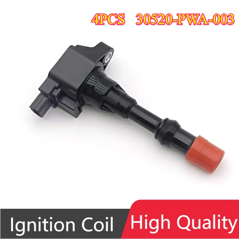

4 шт. 30520-PWA-003 30520PWA003 CM11109 CM11112 UF373 катушки зажигания для Honda Civic 7 8 VII VIII JAZZ FIT 1.2 1.3 1.4