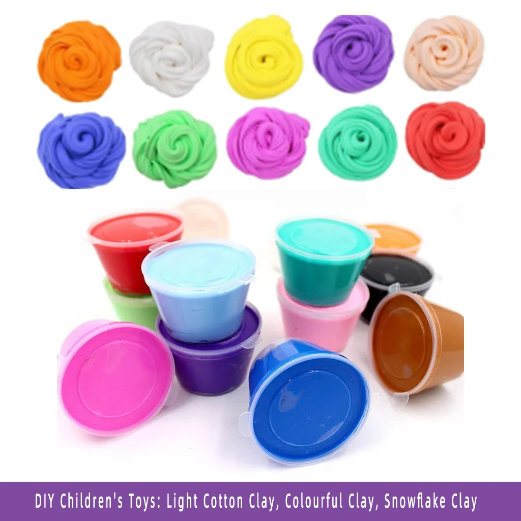 2W-Scented Butter Slime Kit for Kids - Soft Non-Sticky Solid Slime Party Favors Stress Relief Toy for Girls & Boys Birthday