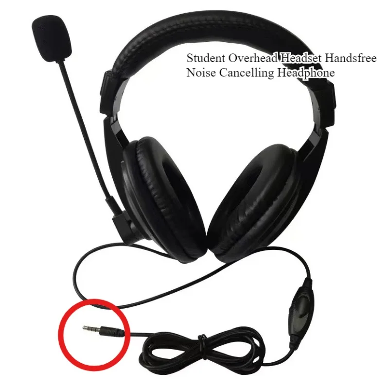 Casque aérien pour étudiants de haute qualité, mains libres, suppression du bruit, talkie-walkie pour jouer à des jeux