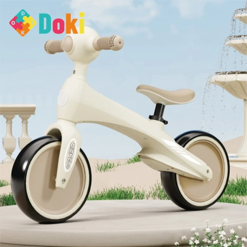 Dokitoy Kinder Loopfiets Zonder Voetpedalen Babywandelaars Tweewielige Scooter Kleine En Veilige Hete Verkoop 2024 Dropshipping