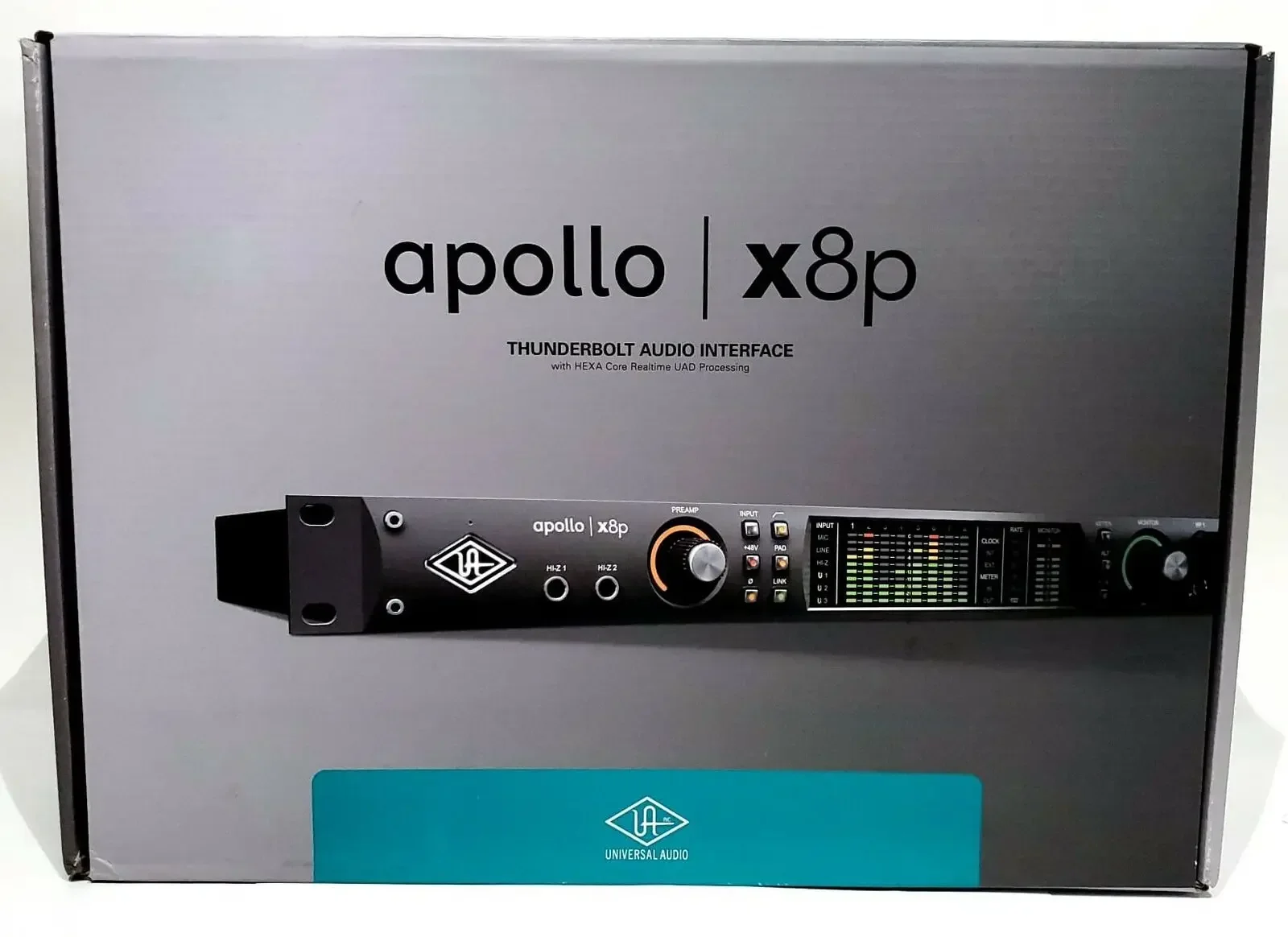 Diskon penjualan musim panas pada pembelian diskon baru asli untuk aktivitas Universal Audio Apollo x8p Thunderbolt dapat dipasang 3 Antarmuka Audio