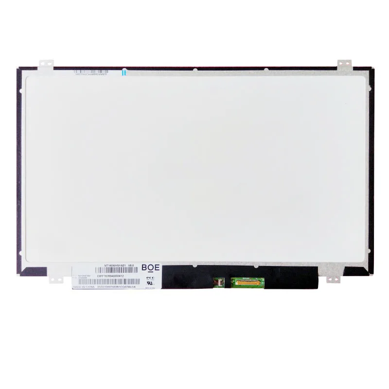 14 inch slim lcd matrix nt140whm n31 NT140WHM-N31 1366 ×768 60Hz 30-pins Laptop led screen display