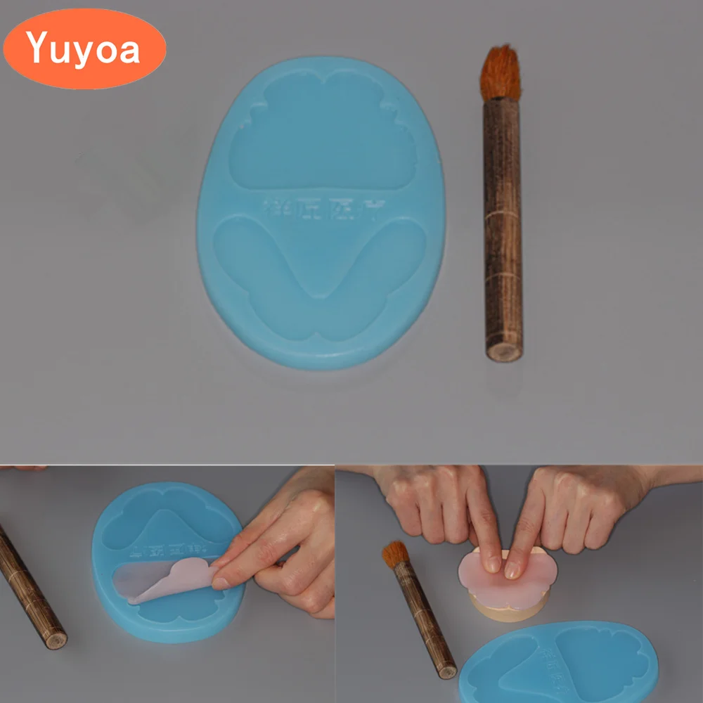 

Full Denture Individual Tray Mold for Self-setting Resin Dental Light-curing Model Temporary Silicone Base Wax Embankment