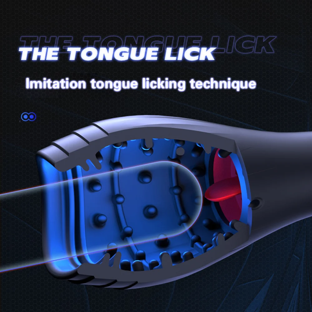 10 Modes Penis Delay Trainer Vibrator Male Masturbator Automatic Oral Climax Sex Glans Stimulate Massager Adult Sex Toys for Men - Image 3