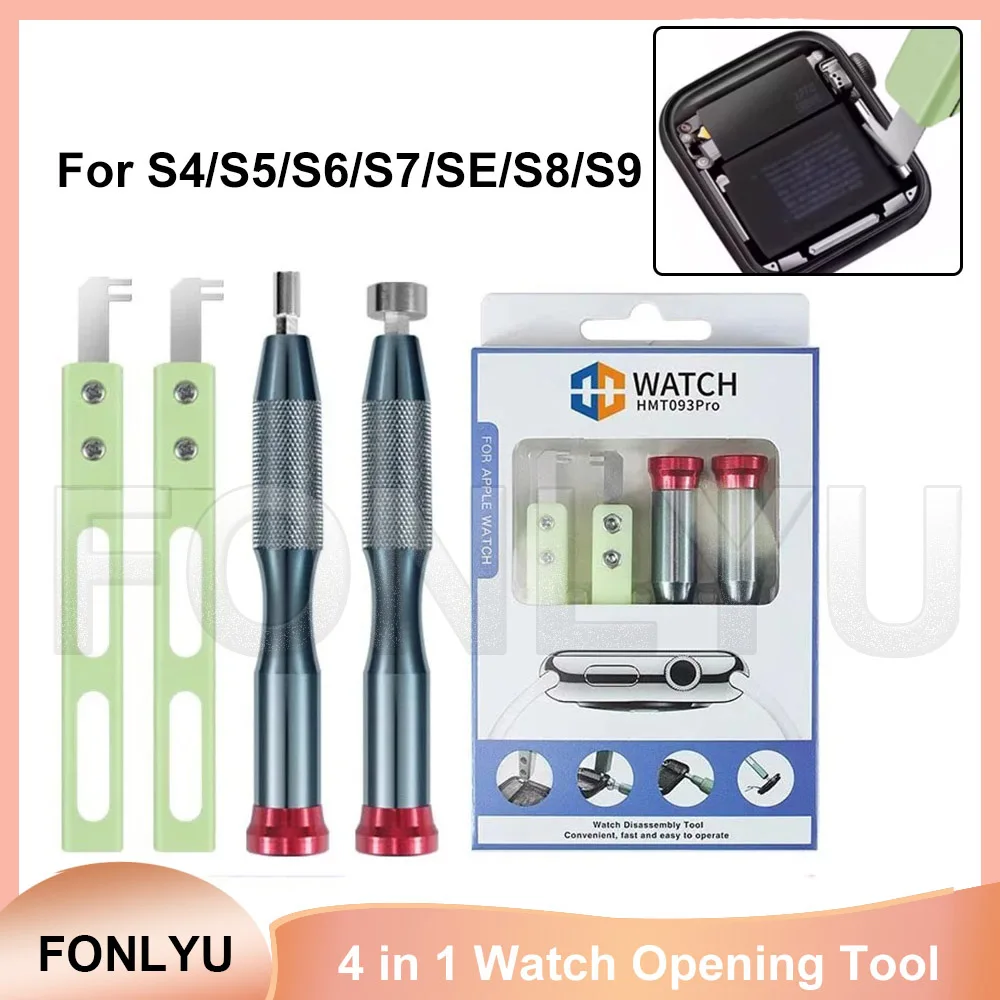 

Watch Opening Tool 4 in 1 Kit Set for Releasing the Digital Crown Watch Battery Flex Prying Tool iwatch Apple Watch Repair