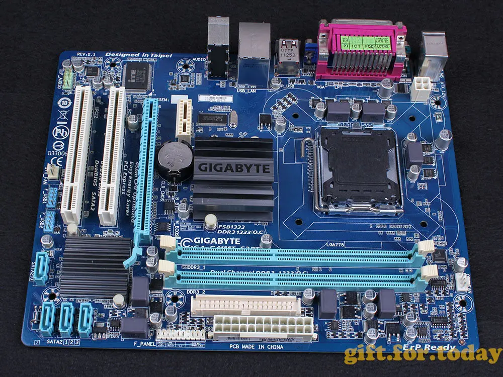 Original FOR Gigabyte GA-G41MT-S2PT V2.1 Intel G41 Motherboard 775 DDR3