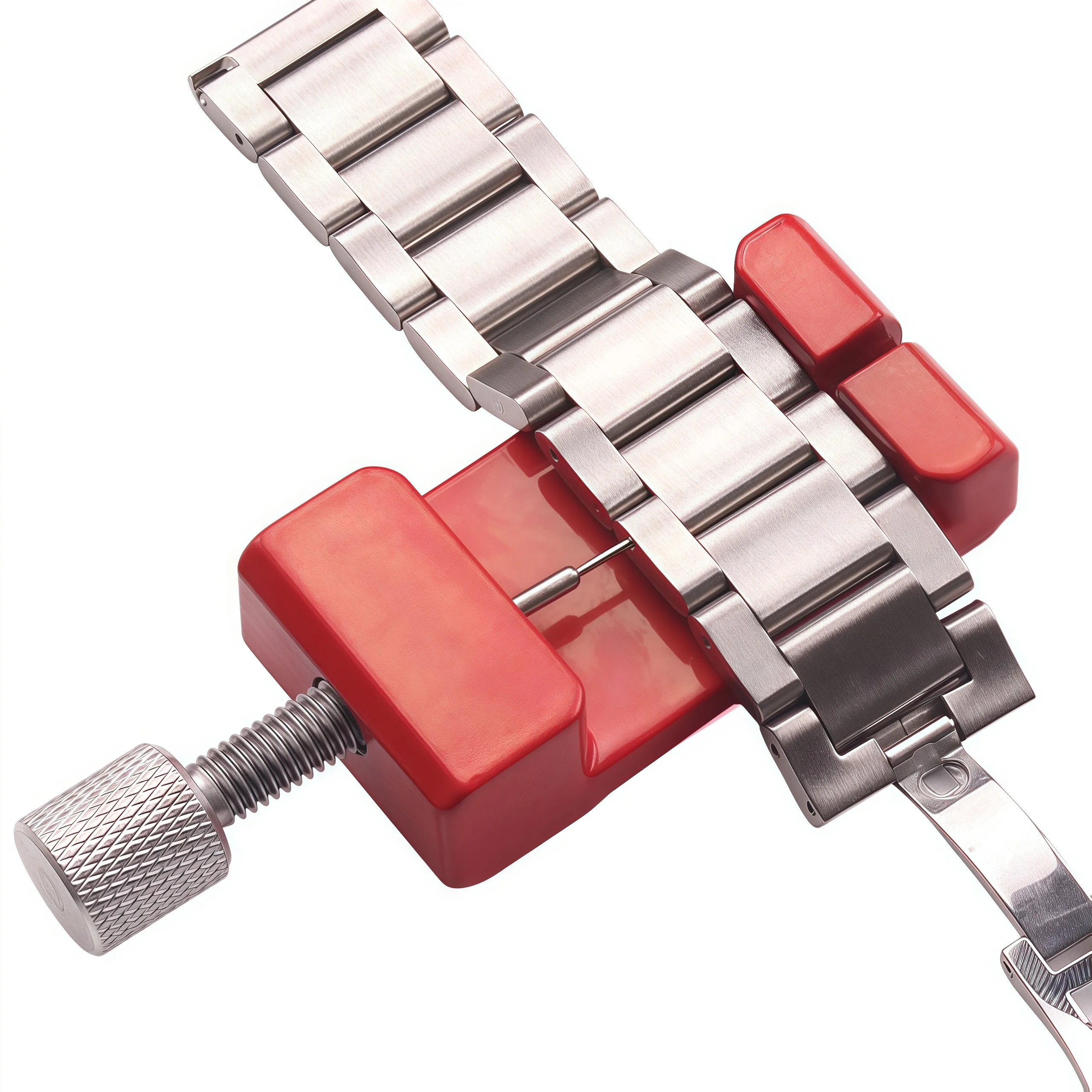 سوار ساعة معدني عالي الجودة، أدوات إزالة حزام الإصلاح، صانع الساعات، جهاز مخصص لتجديد الساعة #2