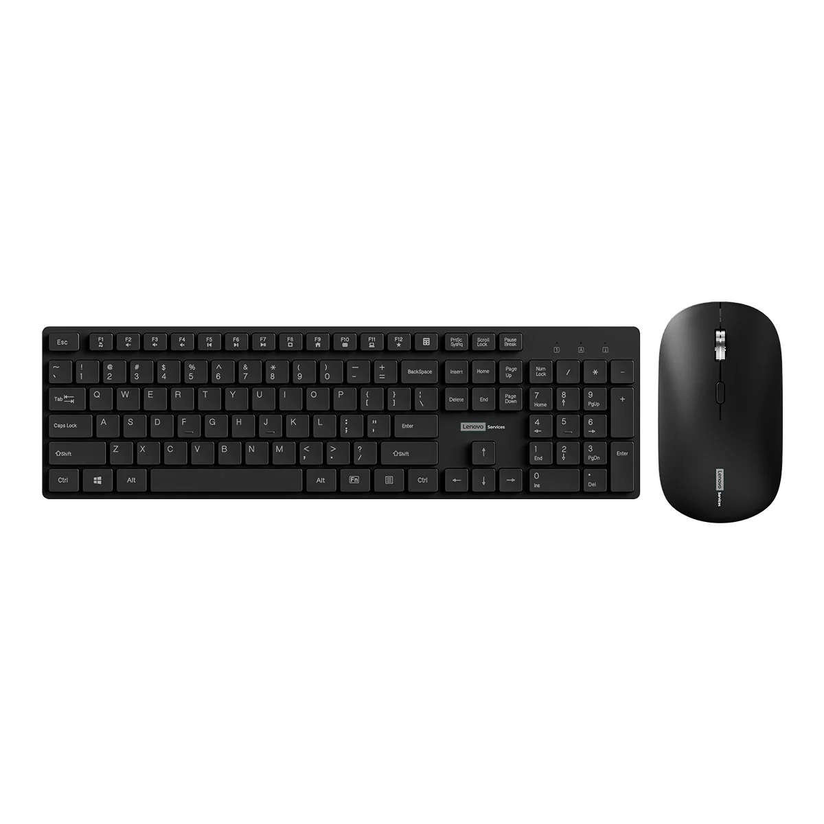 Lenovo – ensemble souris et clavier filaires, classique, noir, pour bureau, entreprise, usage domestique, 104 touches, clavier silencieux, Combo pour ordinateur portable