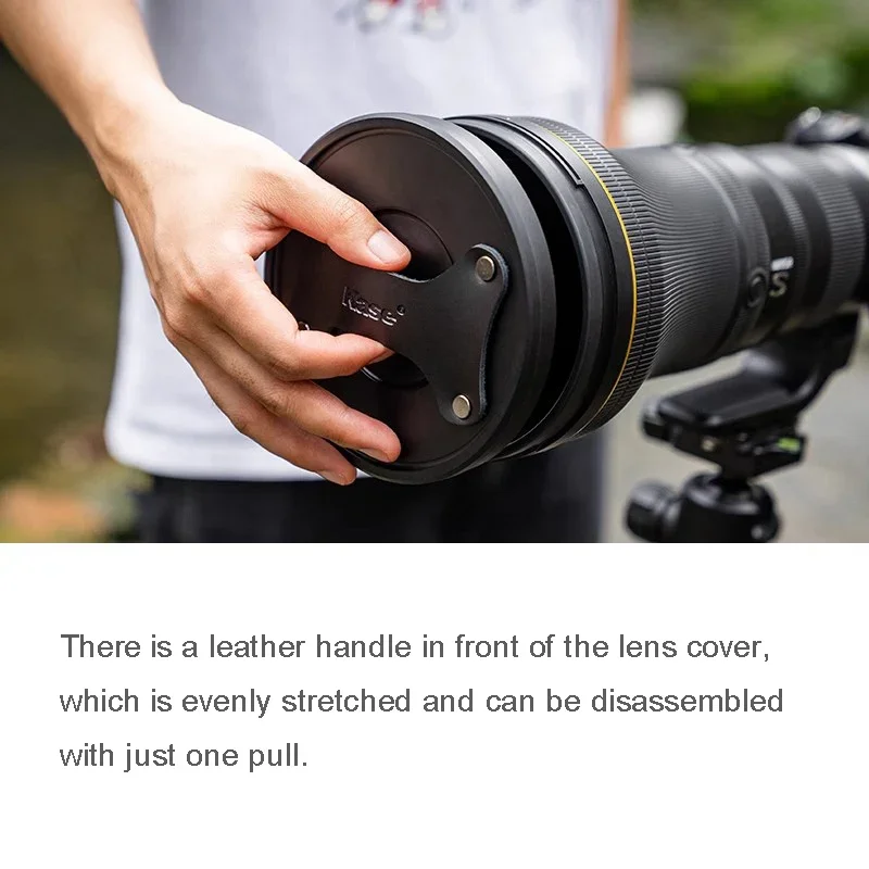 Kase غطاء عدسة المقربة لكانون RF600 كانون RF800 كانون RF1200 نيكون Z800 Lenes