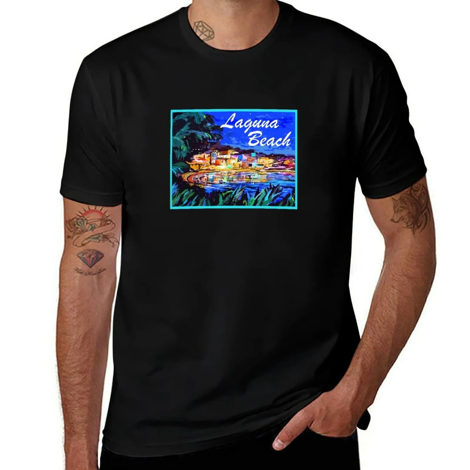 Laguna Beach T-Shirt Holiday All Match T-Shirt