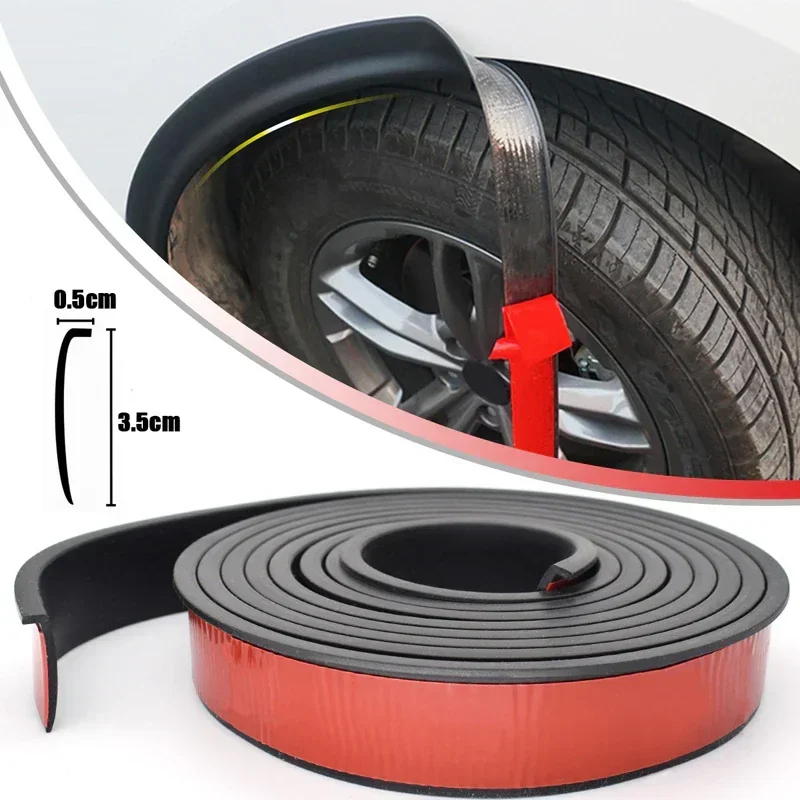 1Roll 1.5M Car Stickers Door Edge Protector Universal Car Door Sill Sticker Anti Scratch Auto Film Sill Protector Rubber Strip