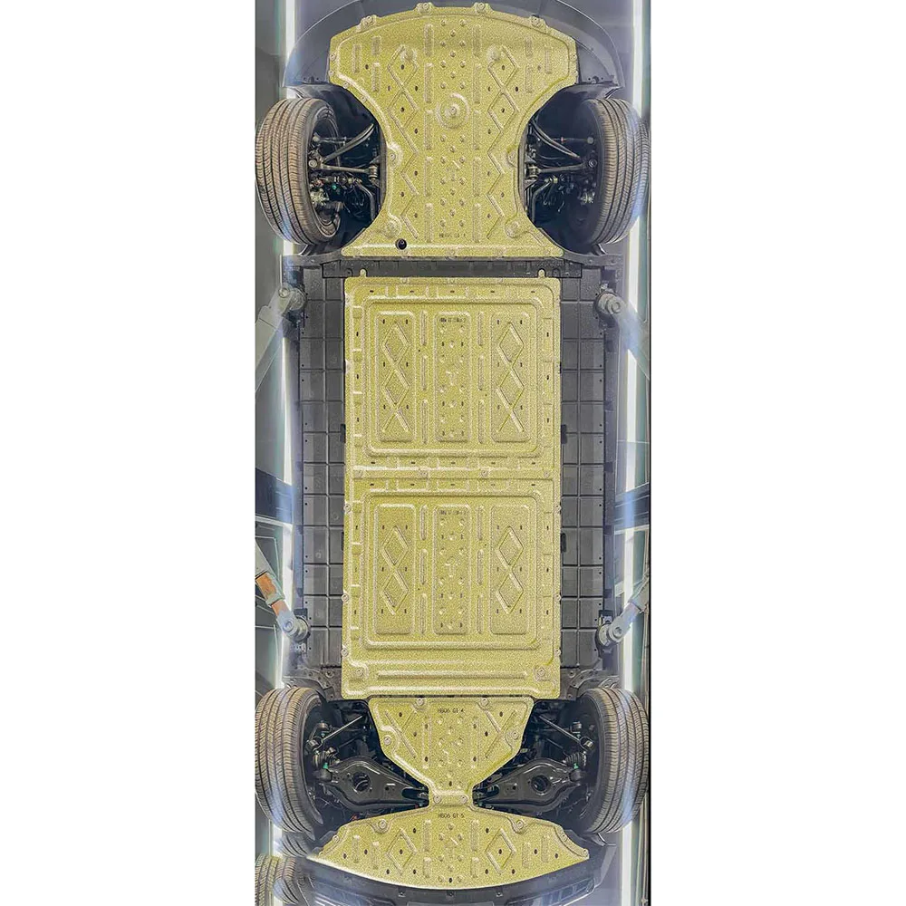 ل BYD ختم 6 GT 2025 505 كجم هيكل المحرك لوحة حماية البطارية لوحة واقية خزان الوقود لوحة واقية الهيكل الحرس