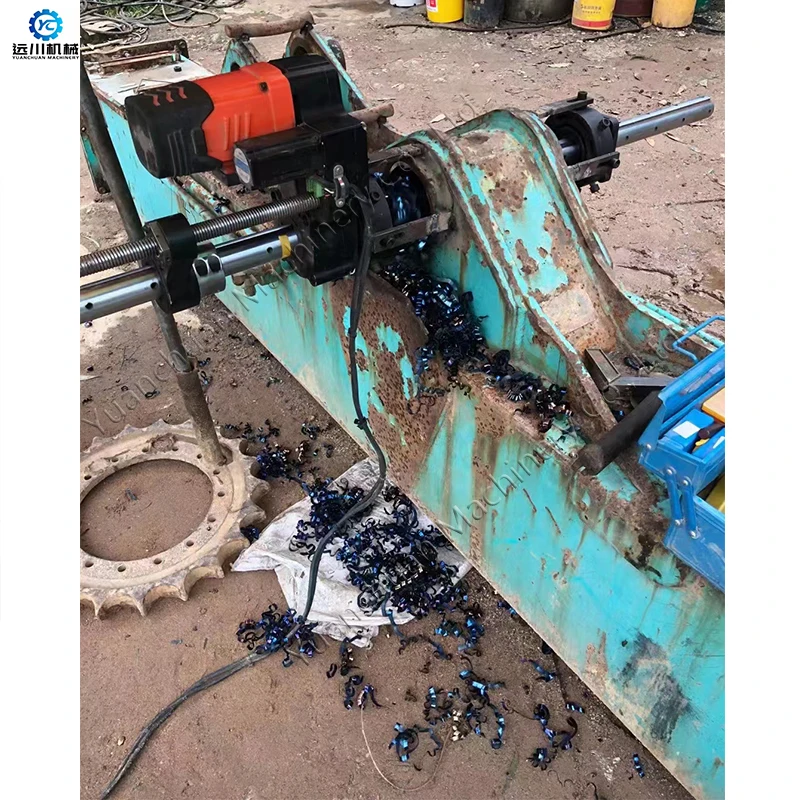 Horizontal CNC Excavator Cylinder Base Boring & Welding Machine with Motor Engine Bearing & Pump