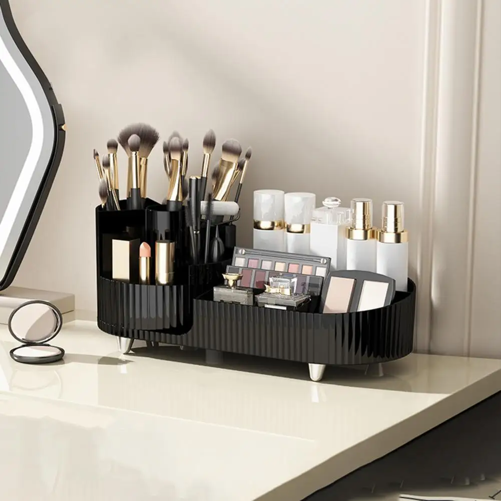 Cosmetic Organizer Cosmetic Storage Box Organizer Capacity Rotating Cosmetic Storage Box Makeup Organizer for Supplies Display