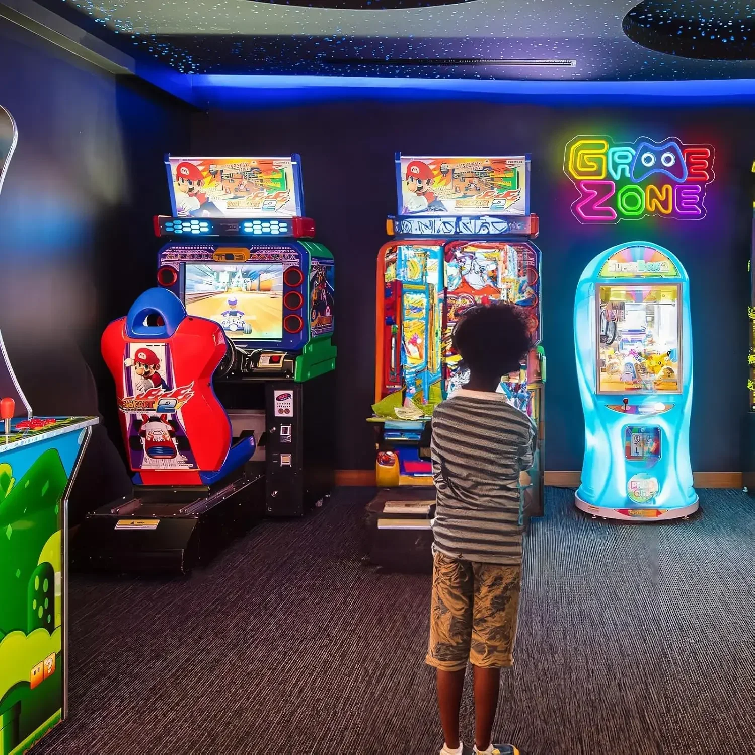    منطقة الألعاب النيون تسجيل USB عكس الضوء LED ضوء النيون تسجيل جدار الفن الديكور لغرفة النوم غرفة المعيشة بار هدايا الحفلات