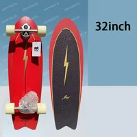 YOW land surf skateboard longboards whole kits good quality spring system branded with trucks wheels bearings and tool 3
