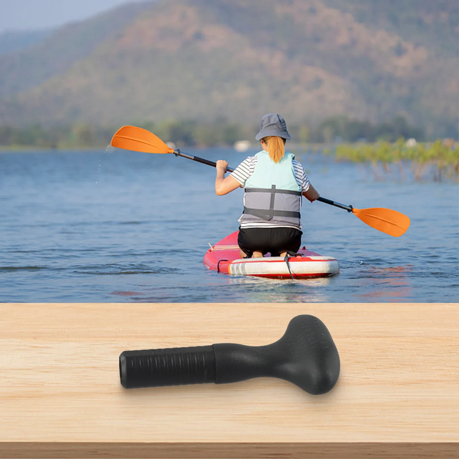 SUPs Paddle Replacement Handle Canoe Paddles T Handle Boat Surfing Paddle SUPs Paddle Replacement Handle Canoe Hot Sale