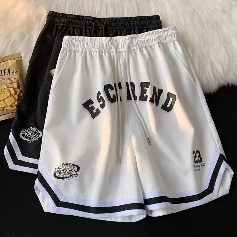 

Casual Basketball Shorts Men's Summer Loose Fit Versatile Color Sporty Mid-Length Citywalk Essential Youthful Energy