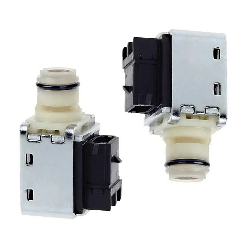 ABTC-For HUMMER Buick Chevrolet Cadillac Compatible 4L60E 4L65E Transmission Shift Solenoid- 2 Pack(1-2 2-3 A& B) 24230298