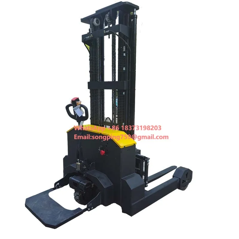 

1500kg 5M Big Wheel All Terrain Off-road Electric Forklift Hydraulically Adjustable Fork Outdoor Rough Electric Stacker
