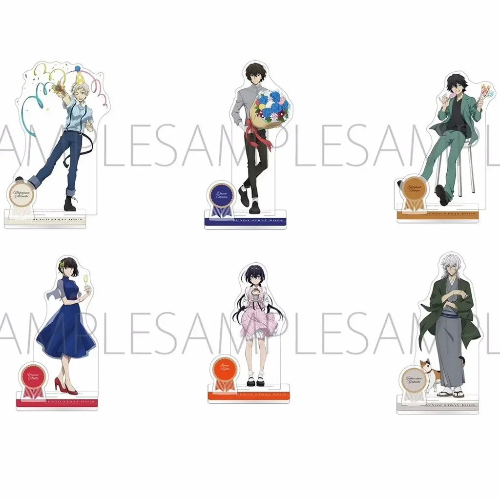 Anime Yosano Akiko Kyoka Lzumi Figure Standing Doll Acrylic Stands Model Cosplay Toy for Gift