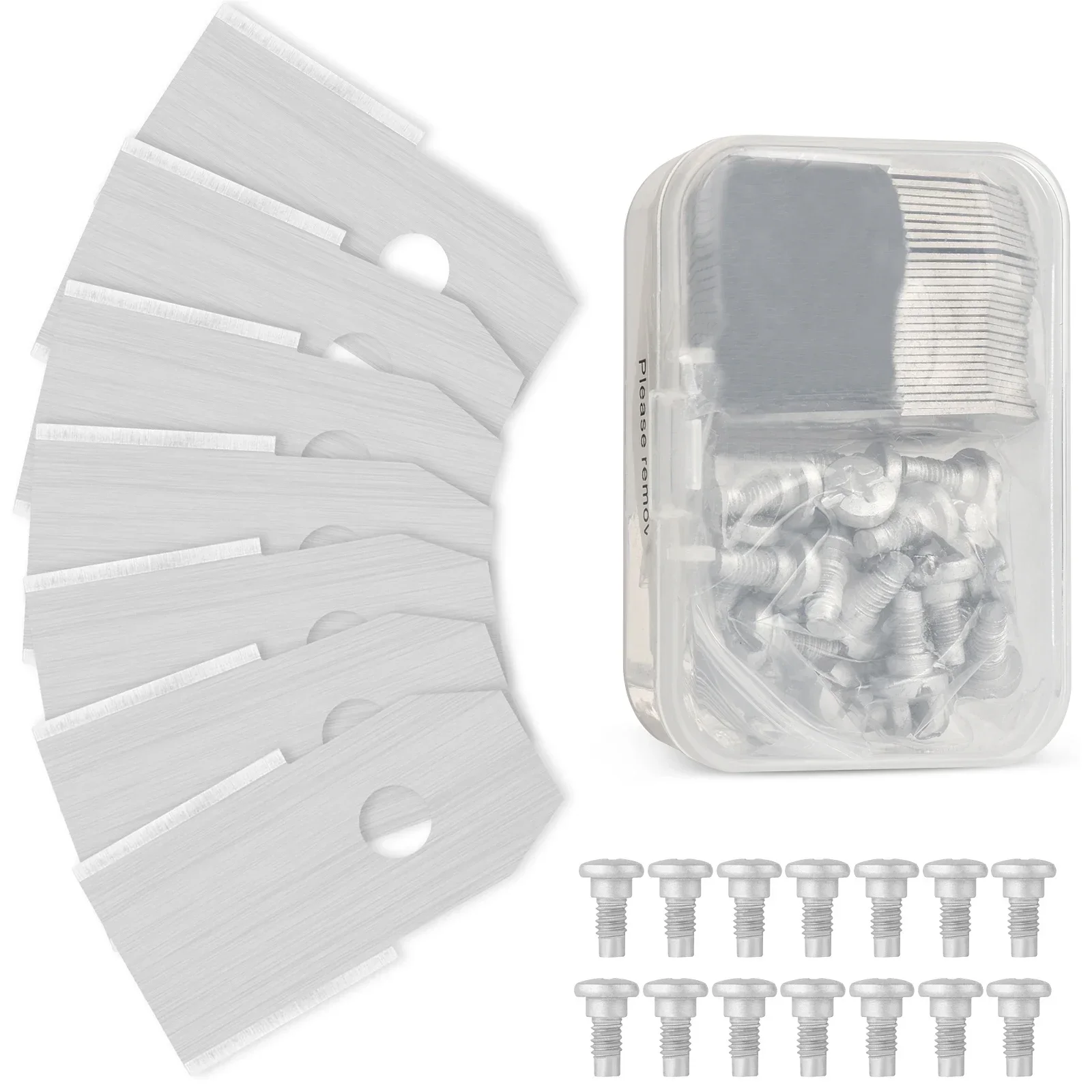30Pcs Grass Trimmer Blades For Husqvarna/Gardena/Yardforce Robotic Lawnmower Lawn Mower Replacement Cutter Blades Cutting Blade view 5