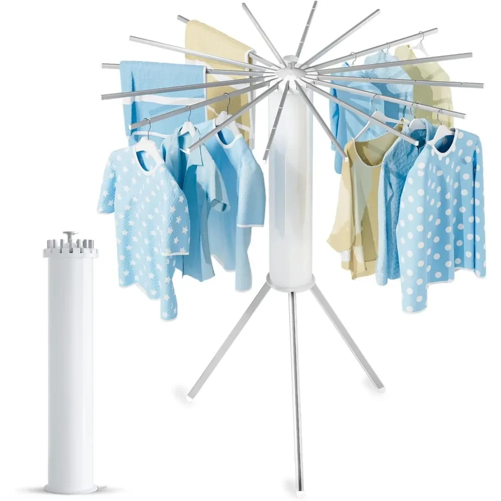 Tripod Clothes Drying Rack Foldable, Laundry Drying Rack Collapsible, Portable Clothing Drying Rack Folding Indoor