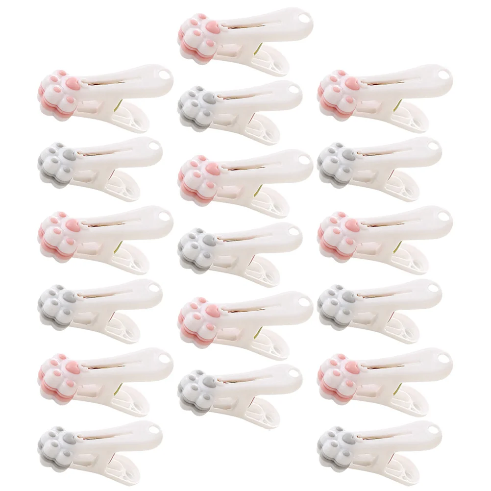 

24pcs Windproof Clothespins Drying Clips For Hangers Laundry Clamps Socks Towels Scarves Outdoor Travel Use Utility Clips