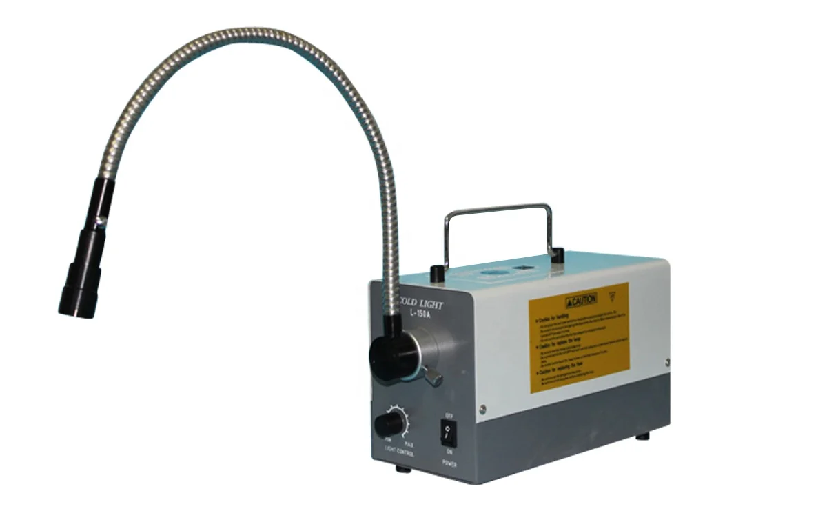 L-150A-1 Single Optical Fiber Cold Light Source Microscope Auxiliary Illumination With 150W Halogen Lamp