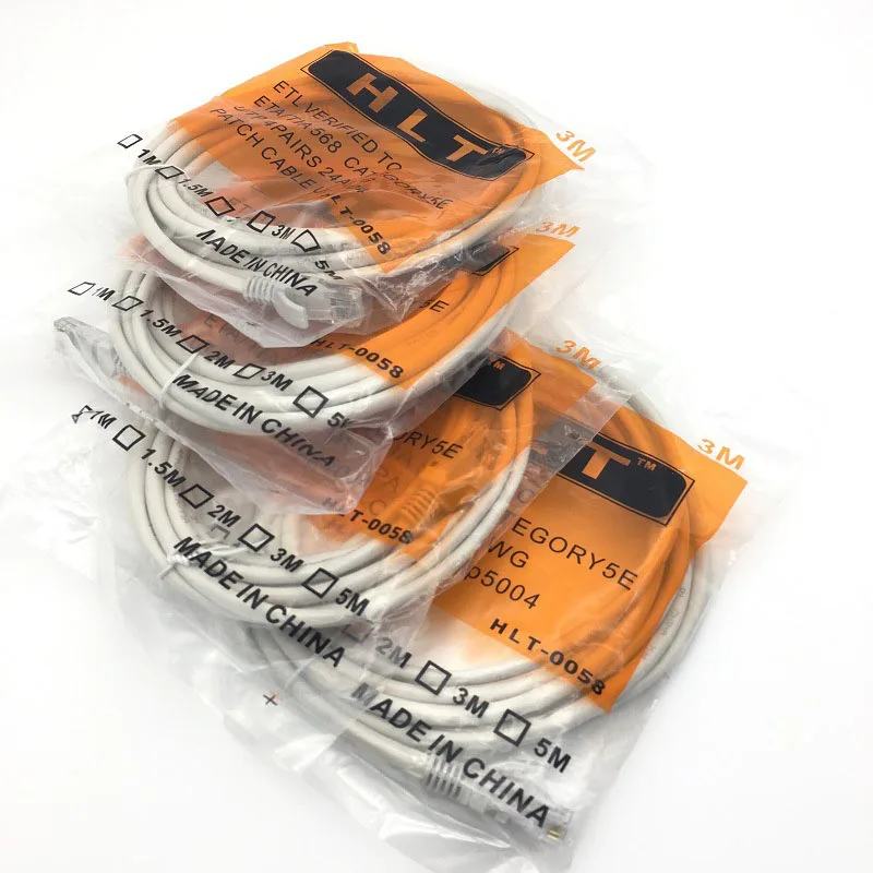 Ethernet Cable 300CM 5M 10M Reliable High Speed Connection for Routers and Network Equipment with RJ 45 Connector