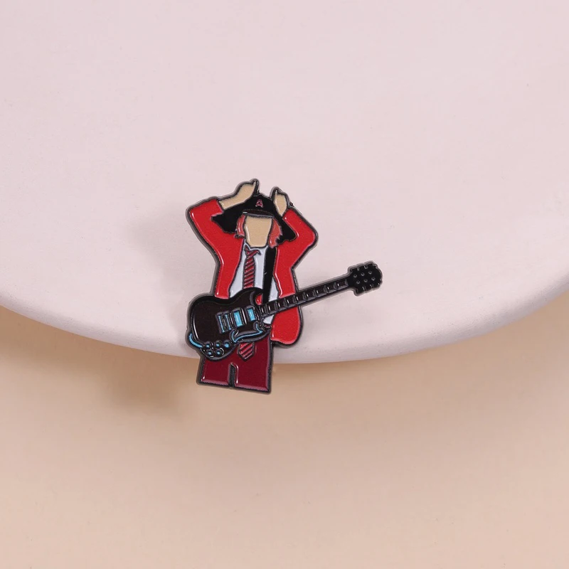Punk Rock Band Enamel Pins Heavy Metal Music Album Retro Cassette Tape Brooches Lapel Badge Jewelry Gifts for Fans Friends