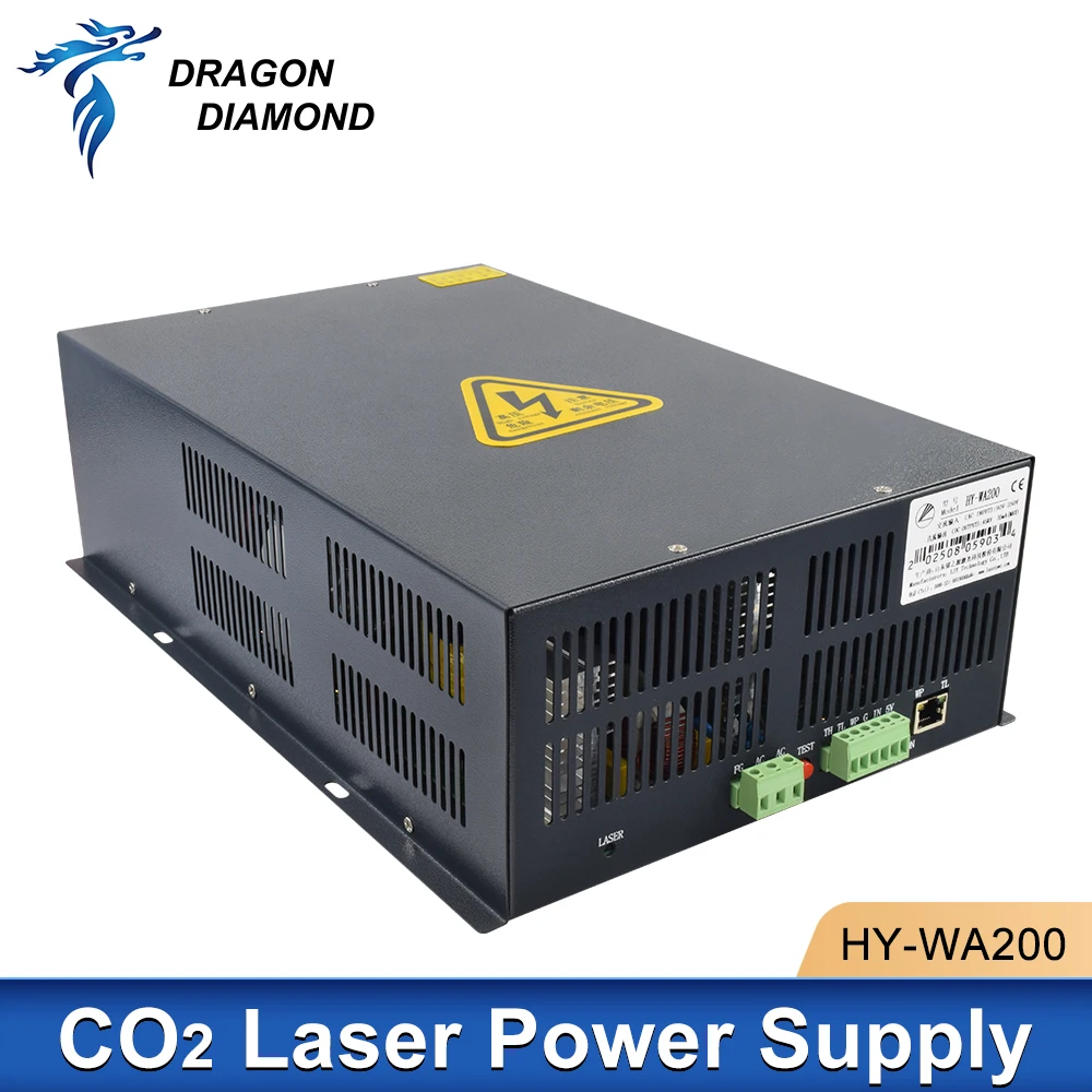 DragonDiamond HY-W200 Power Supply For 180W-200W CO2 Laser Engraving Cutting Machine