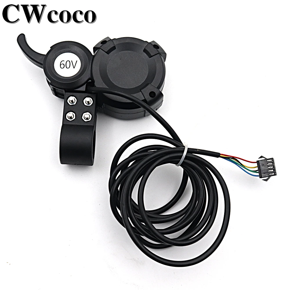 LCD Display Dashboard Meter Knuckle Throttle Switch Electric Scooter Parts 36V-72V For DAMAO MA01 Electric Scooter