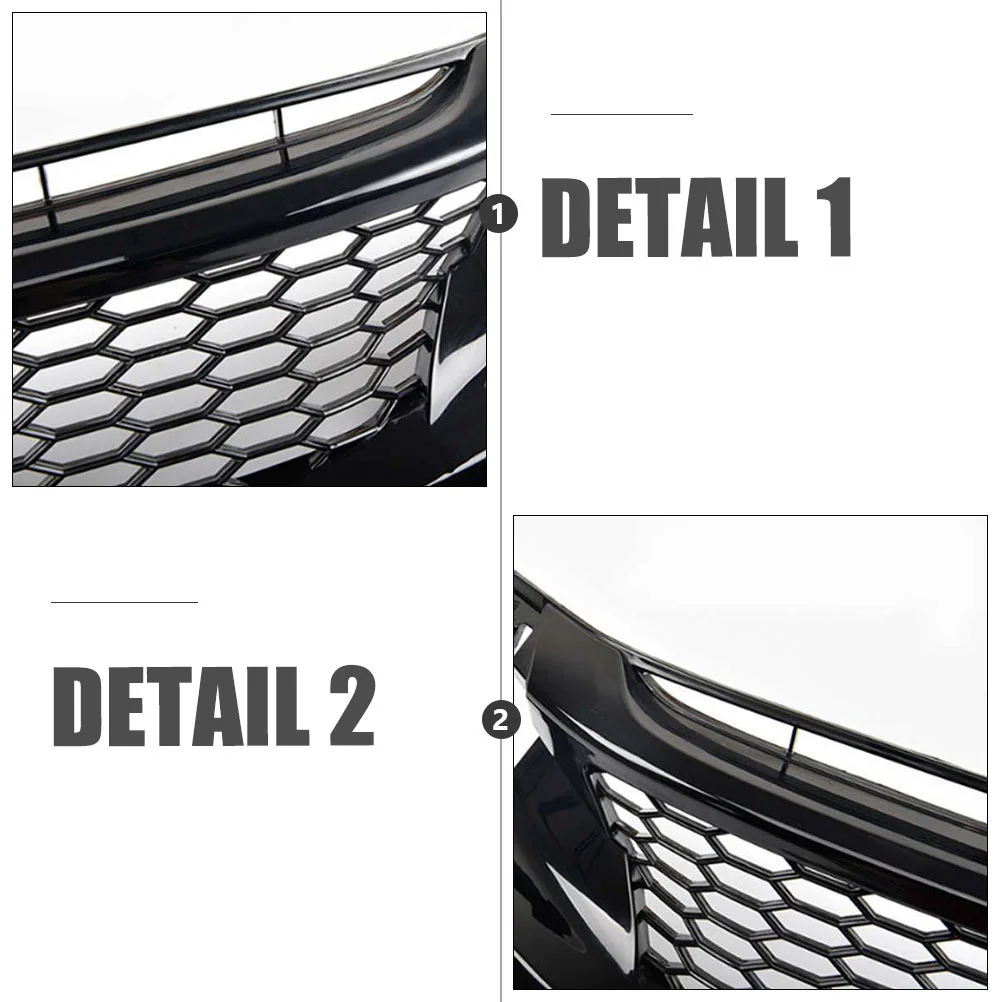 

1Pcs Car Grille Mesh Durable Universal Plastic Front Bumper Mesh Sheet Waterproof Flexible Auto Grille for Vehicle Body