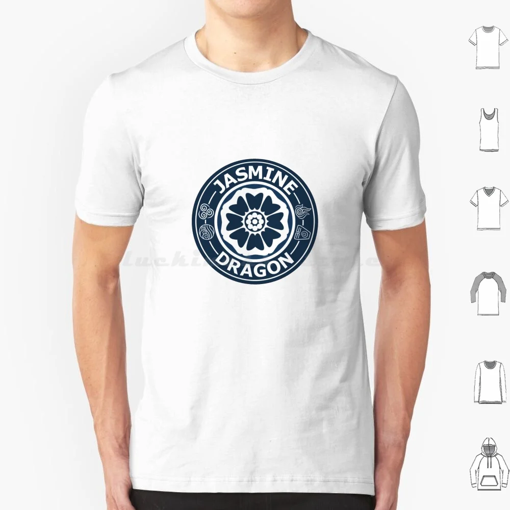 Uncle Iroh's Jasmine Dragon Tea Shop-The Last Airbender T Shirt Cotton Men Women DIY Print Uncle Iroh Iroh Jasmine Dragon