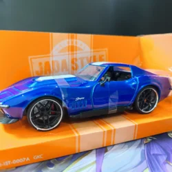 Diecast 1/24 Bilancia Corvette Stingray ZL-1 Pressofuso In Lega di Simulazione 1969 Collezione Regali Ornamenti Auto Giocattolo Modello di Auto