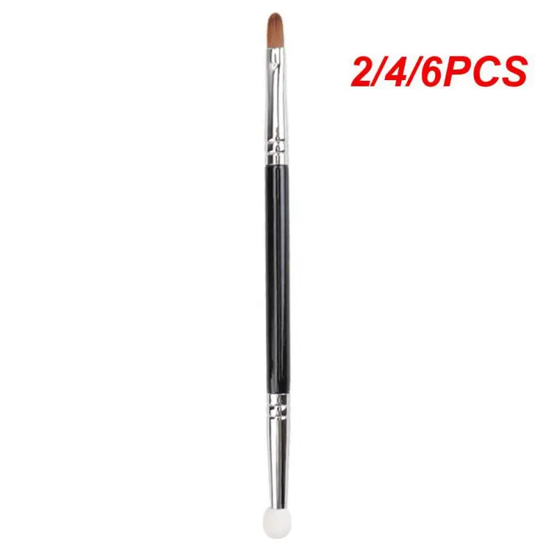 2/4/6PCS Concealer Brush Eyeshadow Brushes Eye Shadow Brush Cosmetics Tool Soft Makeup Brushes Tear Trough Concealer Brush