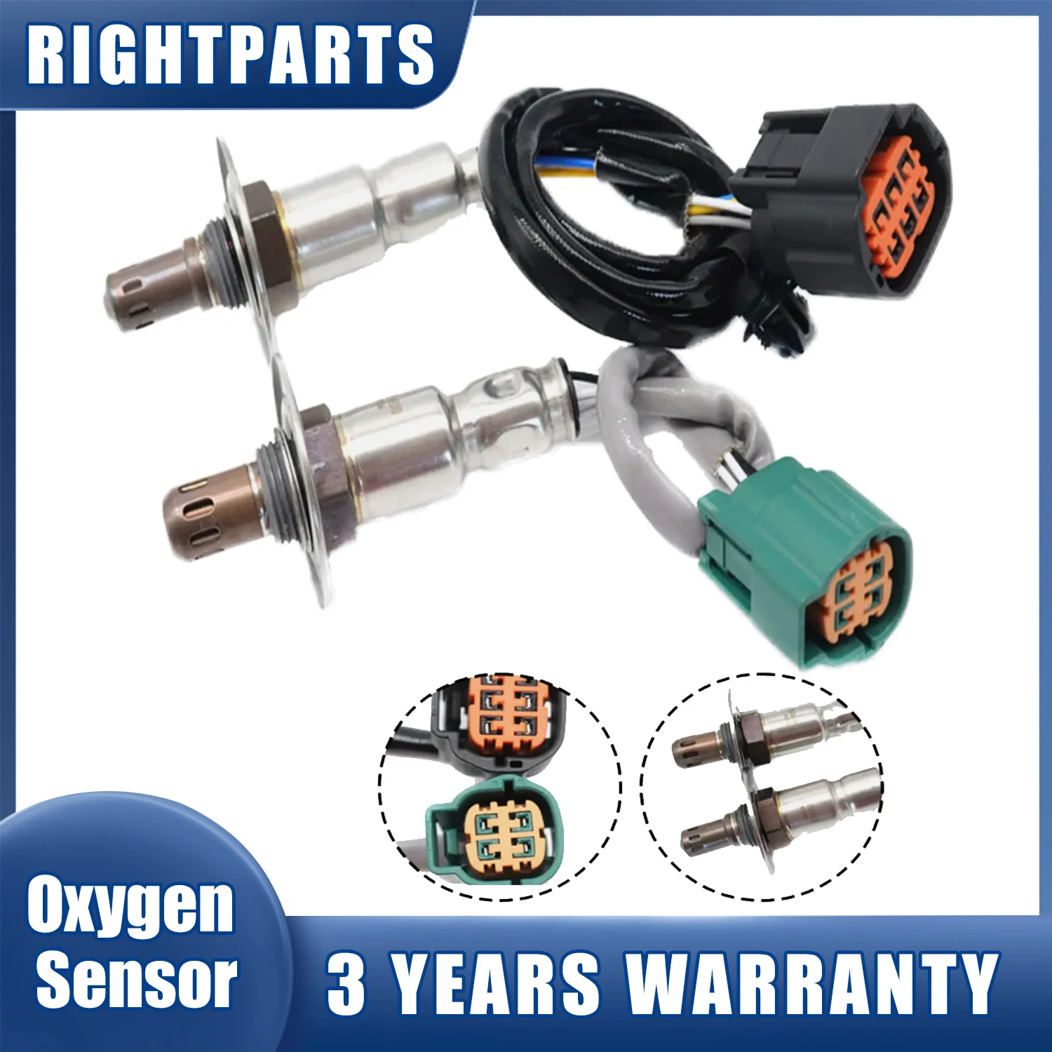 

Up+Downstream 234-5178 234-4988 Lambda O2 Oxygen Sensor For Subaru Forester 14-17 WRX 15-17 2.0L H4 22641-AA650 22690-AB010