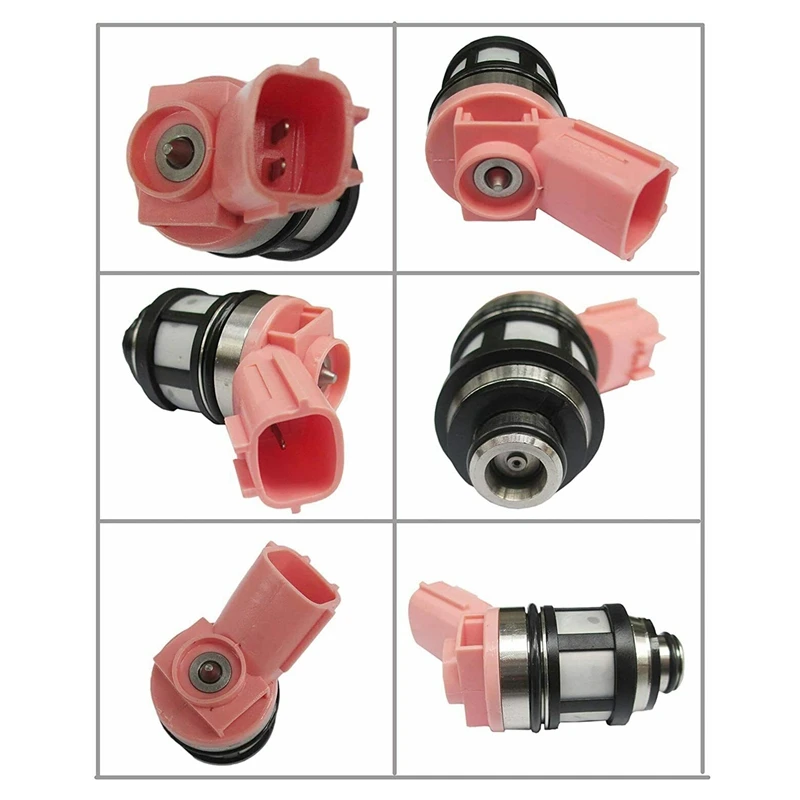 6 Pcs Fuel Injector Nozzle 16600-1800 16600-9S200 16600-9S205 For Nissan Navara D21 D22 3.0L VG30E Pathfinder 3.3L VG33E