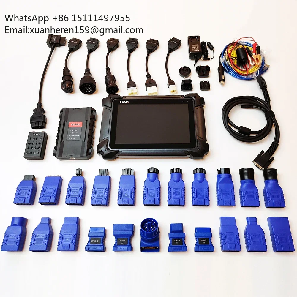 Universal Diagnostic Scanner for All 12V and 24V Car Bus Truck diesel Engine Machinery FCAR F7S-G Auto Diagnostic Tools