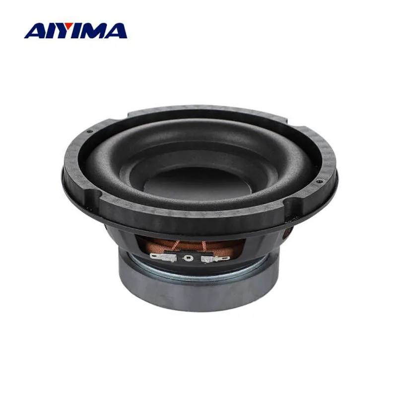 AIYIMA 1Pcs 6.5 Inch 4 Ohm 40W Subwoofer Speakers Woofer Sound Audio Speaker Bass Hifi Music Home Theater Louderspeaker Altavoz