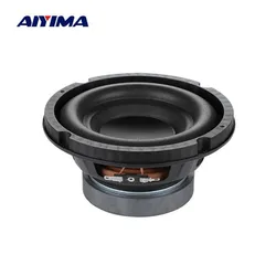 AIYIMA 1 pz 6.5 pollici 4 Ohm 40W altoparlanti Subwoofer Woofer suono altoparlante Audio Bass Hifi musica Home Theater Louderspeaker Altavoz