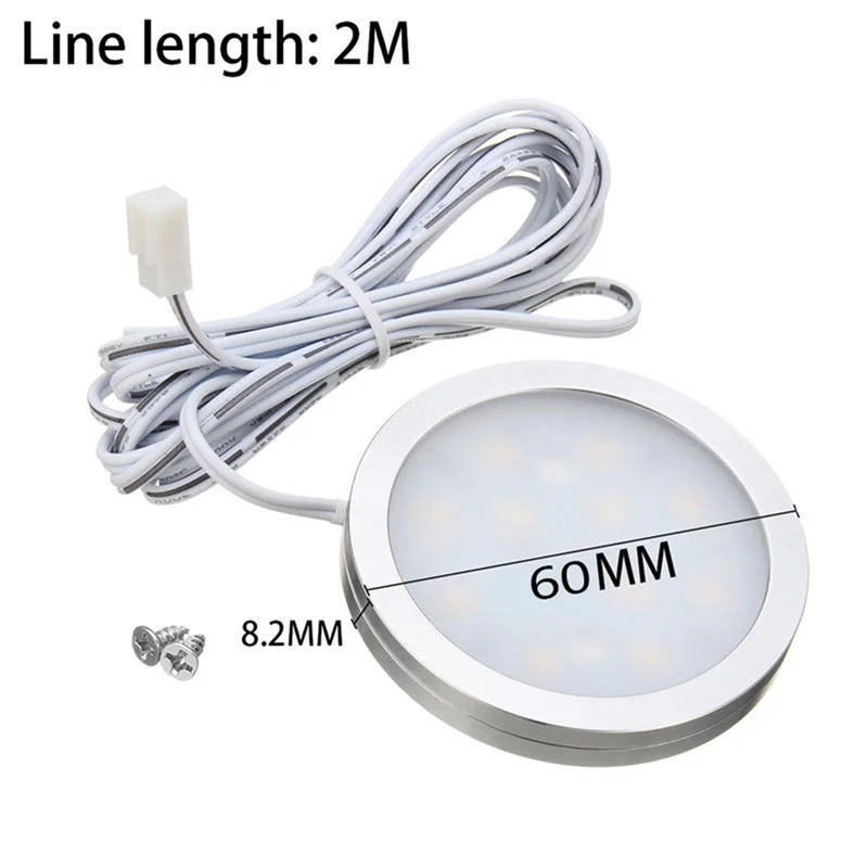 LICE-6X 12V Lampu LED Rv Camper Trailer Perahu Interior Langit-langit Bawah Atap Lampu Putih Hangat